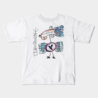 tiger chicken Kids T-Shirt